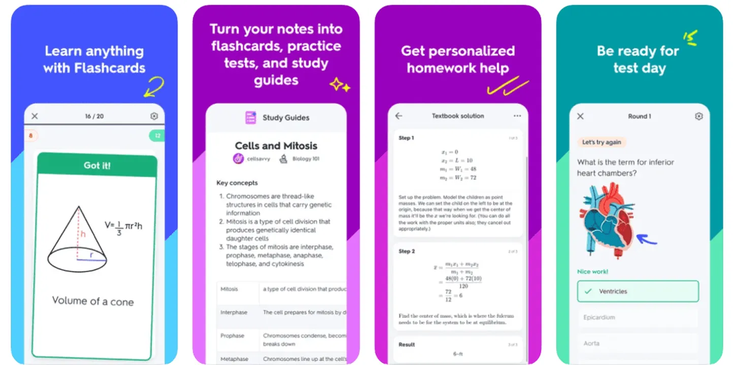 Quizlet flashcard creation interface Quizlet flashcard creation interface