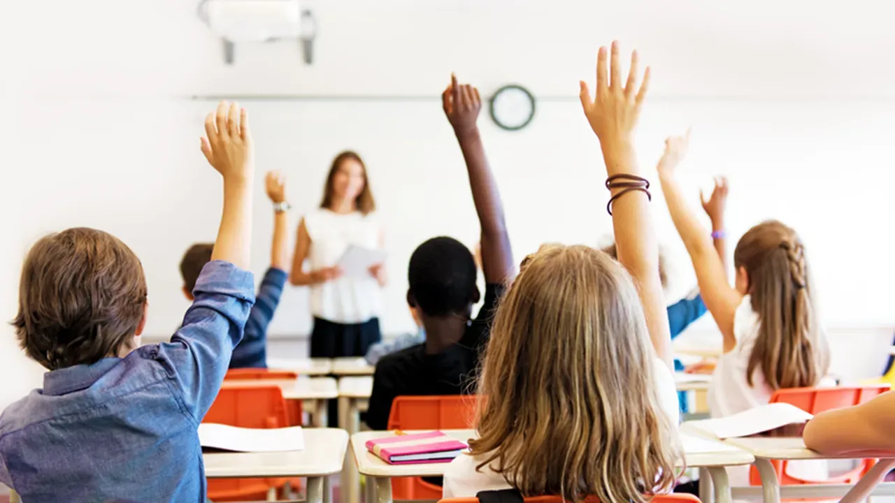 Teacher planning first lesson