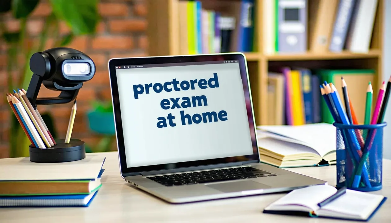 How to Prepare Students for a Proctored Exam at Home