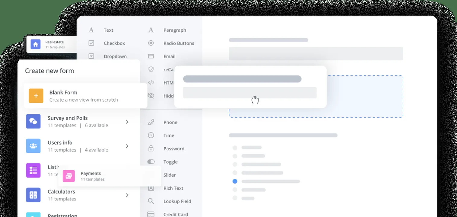 Formidable Forms builder