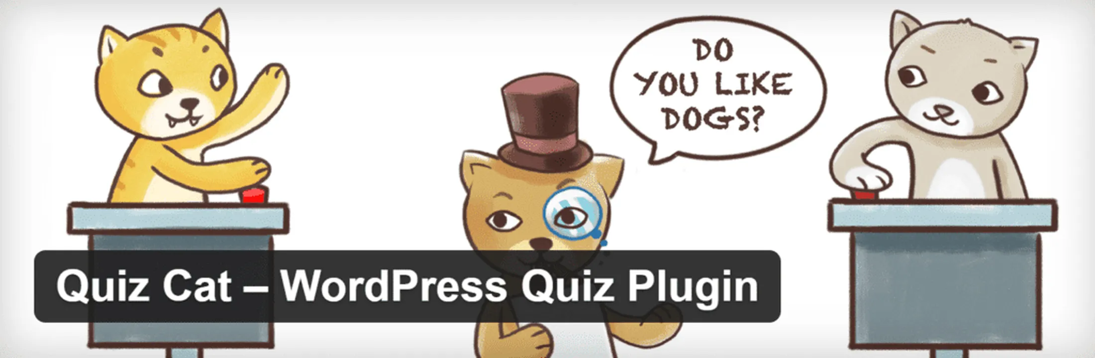 Quiz Cat interface example