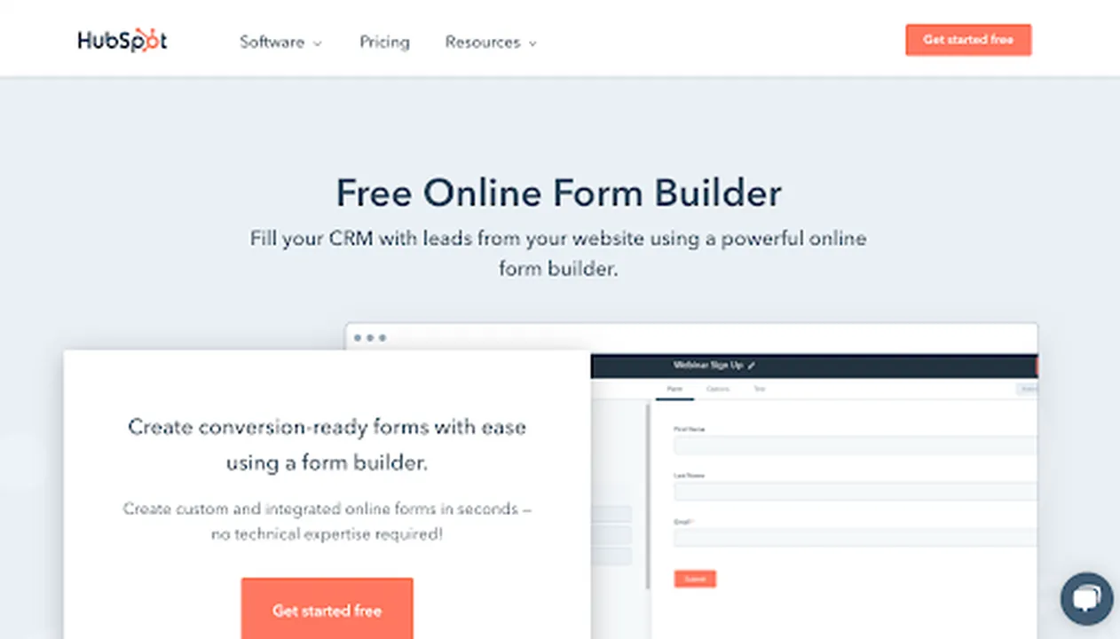 HubSpot Form Builder
