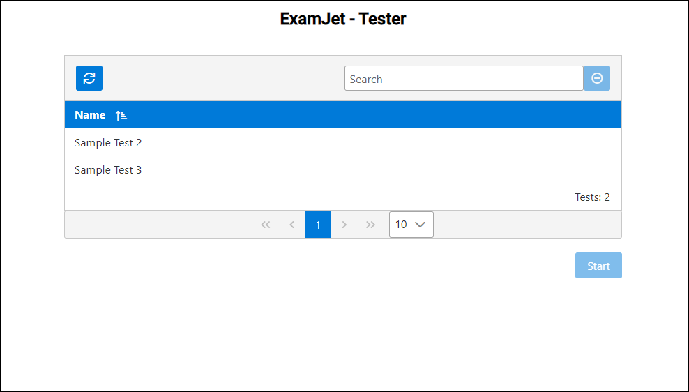 View tests